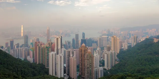 Victoria Peak in Hong Kong