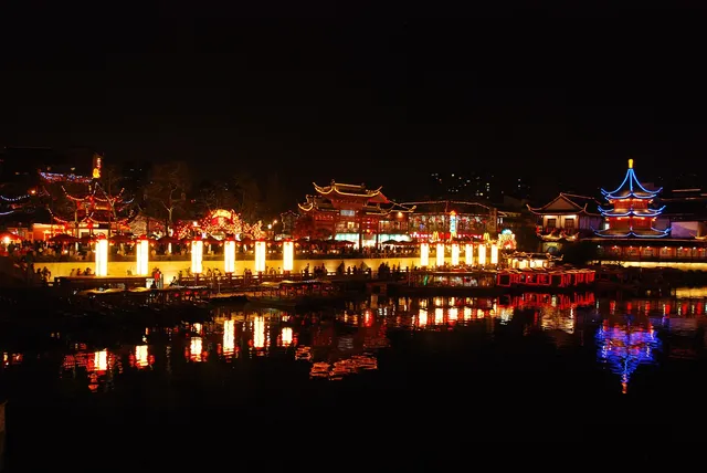 The Confucius Temple & Qinhuai River in Nanjing
