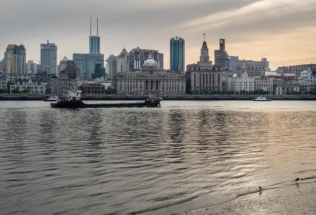 The Bund in Shanghai